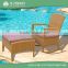 Wholesale antique wicker outdoor leisure ways rattan outdoor rocking chair with cheap price