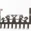 Family bedroom/bathroom clothes hanger colorful wall hooks