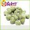 Wasabi coated peanuts