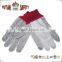 FTSAFETY 100% NATURE WHITE Cotton CANVAS glove with black pvc dots for safety working