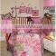13pcs emboidery colorful crib bedding set from professional manufacturer