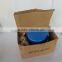 Blue plastic water meter with accessories DN15 for cold water meter