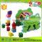 China Handmade Top Quality And Cheap Shape Sorter, Colorful Solid Wood Shape Toy                        
                                                Quality Choice