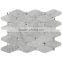 Long Octagon Pattern Carrara Boliche Marble Mosaic Tile Mosaic Tile