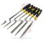 Triangular wood rasp files, hand tools with handle,High carbon steel,hot selling