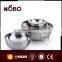 wholesale muti size food warmer bowl stainless steel