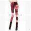 European and American fashion girl gradient high elastic tights leggings pantyhose female feet pants tight pants printing Spring