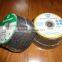 Depressed center grinding wheel for metal