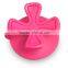 promotional Silicone phone Holder Family Set Wall Hanger Sucker Cup with Four Leaf Clover