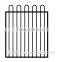 Aluminum Fence Gate Swimming Pool Fencing Gate Loop Top F600