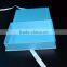 Top sale blue small folding gift hat shoe box with ribbon close