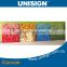 Unisign High Quality Control Digital Printing Polyester Canvas Fabric
