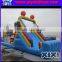 XIXI inflatable obstacle course with basketballs and rugby balls