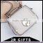 Attractive Design Pink Genuine Leather Small Shoulder Bag