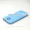 Real 10000mAh Ultra Slim Soft Handle Personalize Logo Printing Led Flash Light Power Bank Charger