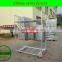4 Tier Metal Flower Display Cart for sale Greenhouse Equiment plant transport cart,garden cart,display flower racks