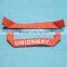jacquard woven collar label for garment