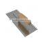 concord tools wooden handle, 280 mm carbon steel normal polished blade, square notch 6x6mm Plastering trowels