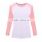 2015 Fall Korean Style Women Tshirt Sweatshirt Raglan Long Sleeve Patchwork Loose Moleton Tee Tops Femininos Plus Size M-XXL F10