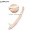 Long curve handle bath cleaning dry skin brush natural bristle body brush for scrubbing back