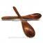 Vintage Slim Wooden Spoon Soup Coffee Spoon Tableware Food Serving Spoon