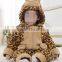 2015 Latest design baby cartoon winter romper