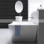 classic artificial stone freestanding bathtub with seat