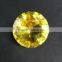 Wholesale 60mm Optical decorative glass Diamond with Golden Etched Facet