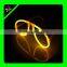 mini glow stick light glow eyeglasses in plastic tube , glow stick glasses