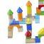 100PCS Children / Kids Square Brain Natural Craft Wooden Building Game Brick Block Toys