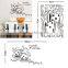 decoration window/home pvc Self-adhesive 3d sticker