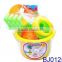 Happy kids beach toy plastic toy bucket