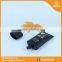 pe black flat cosmetic tube for bb cream 30ml