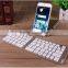 2 IN 1 Slim Bluetooth Wireless Foldable Full Size Keypad Portable Keyboard With Holder Stand For iphone SAMSUNG ipad PC Tablet