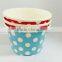 Custom printed ice cream paper bowl. spot paper bowl