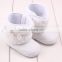 New White Bownot Design Baby Girls Boots Winter Warm Snow Boots For Girls                        
                                                Quality Choice