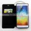 Hot selling new design gold dust metal button leather case for Xiaomi note For Xiaomi pro