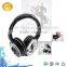 Wireless stereo CSR4.0 headband bluetooth headset with 3.7V 450mAh battery