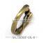 18.8MM D shape shoe buckle brush burnish brass plated