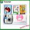 Beautiful Gift Package Fujifilm Instax Mini 7s Instant Film Blue Color Camera