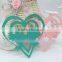 B83 Laser Cut Heart Paper Place Card Wedding Wine Glass Party                        
                                                Quality Choice