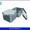 Red Cube Dyeing Box Iron Made In China Simple Design Hot Selling For Export Boxes