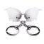 fashion soft silicone car plate shape key chain