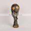 Resin Football Trophy Cup With Figure