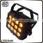 12*15w waterproof ip65 zoom led rechargeable battery dmx landscape lighting