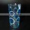 color spray glass cup