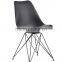 New Soft Leather Cushion Dsw Plastic Metal Chair