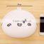 Promotion gift Silicone Emoji Coin Purse wallet handbag Rubber Squeeze Coin Purse with hammock Silicone euro Coin Purses