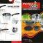 Stainless Steel Capsule Bottom Cookwares