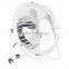 High velocity USB 4 inch metal 5V desk fan with 3 aluminum blades